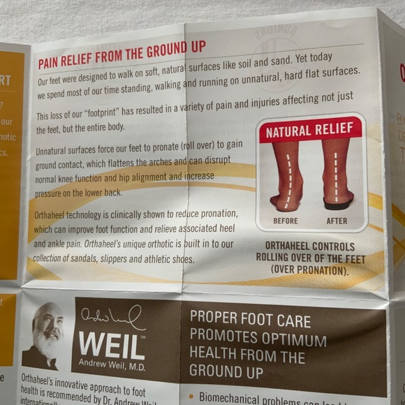 Orthaheel navy blue sandals - Picture 3 of 5